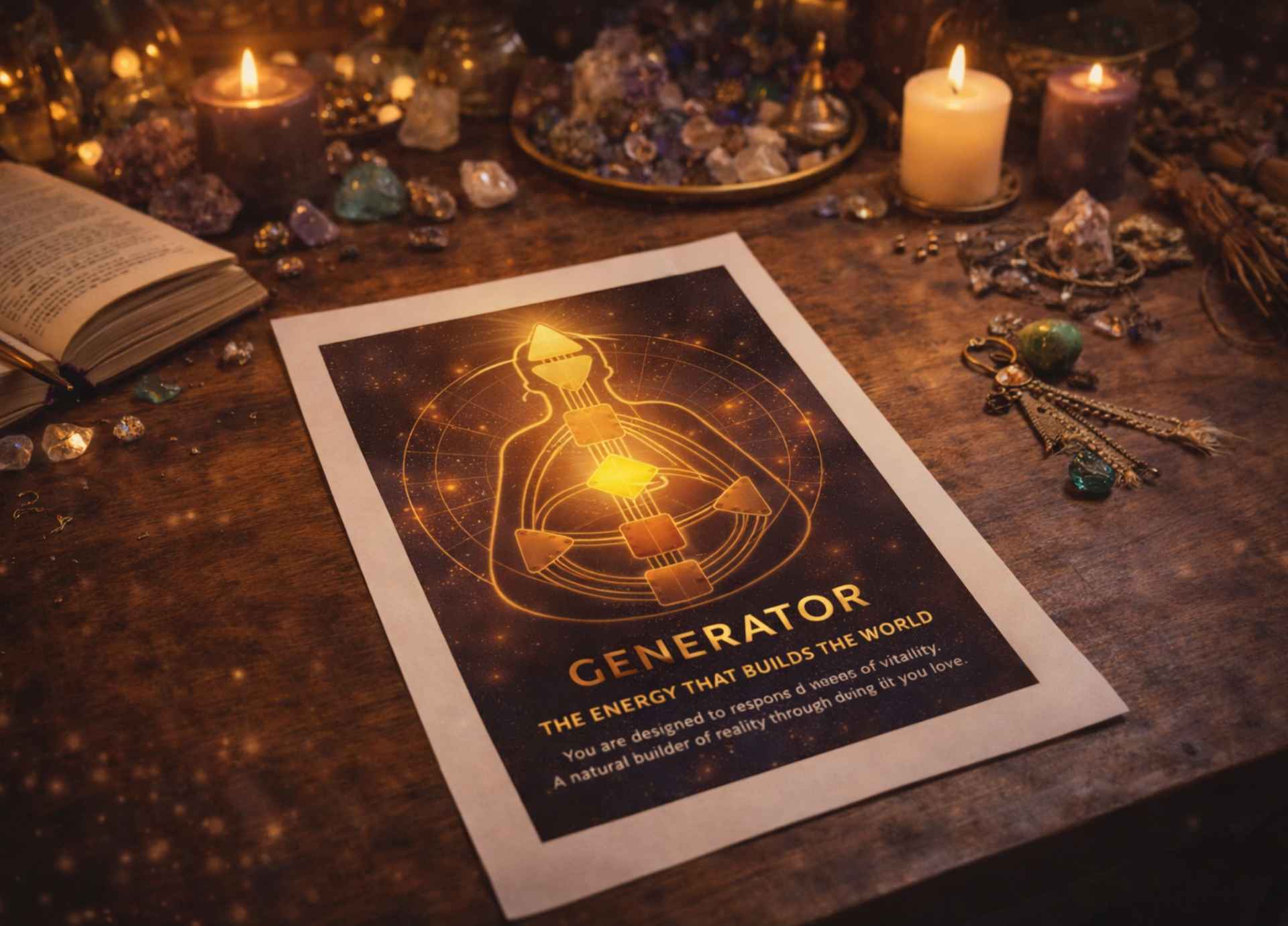 Human Design Generator Type Explained: The Energy That Builds the World